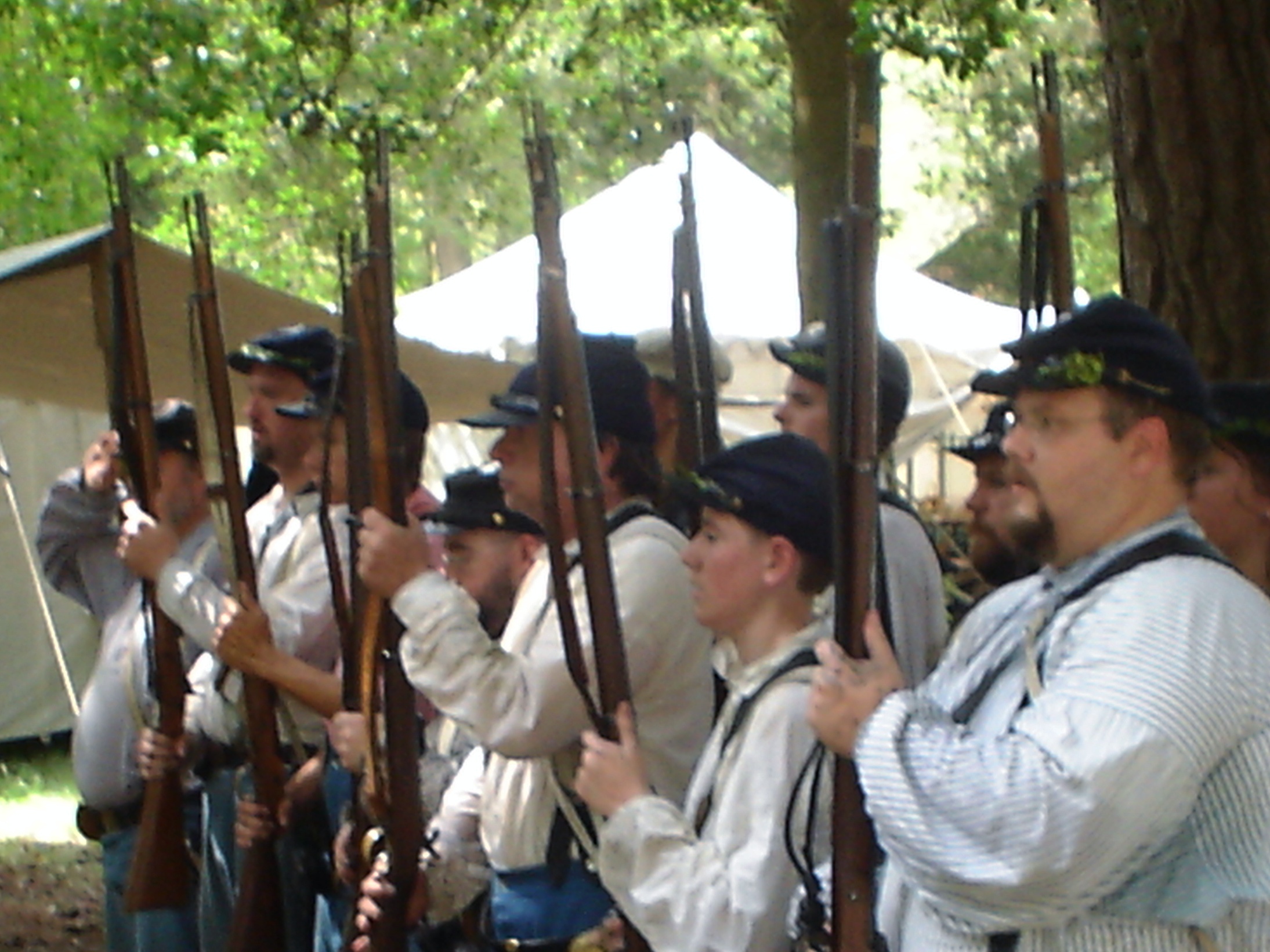 our salute at the end of each battle