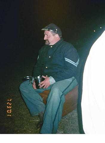 Joe could always be seen around the campfire singing olde irish songs