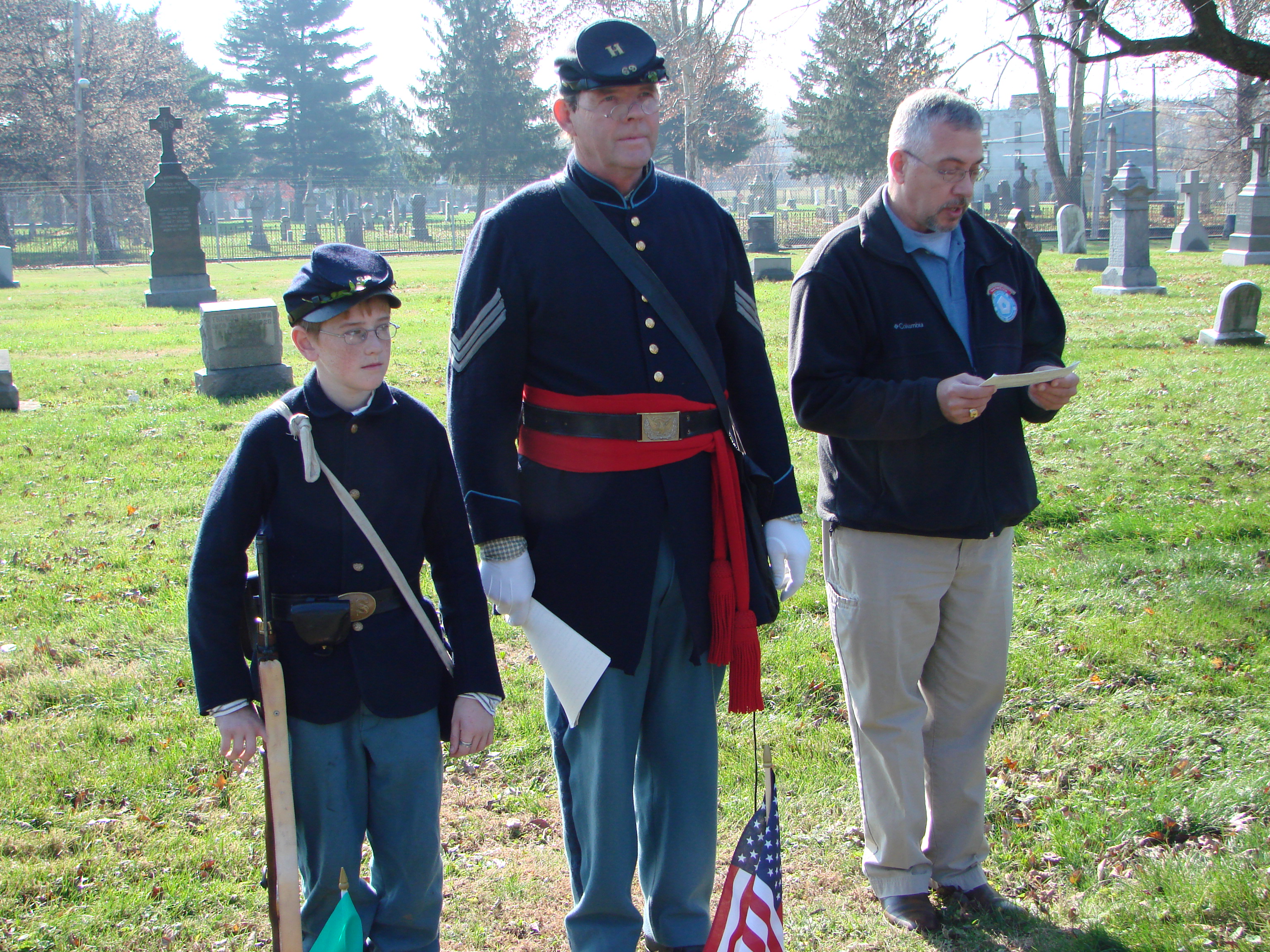 Mike Nicholas and his wife drove from North Carolina for the ceremony