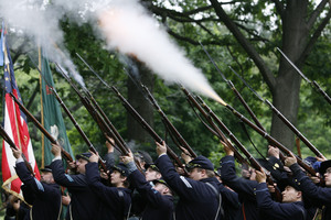 Each year we march in the Doylestown Memorial Day parade