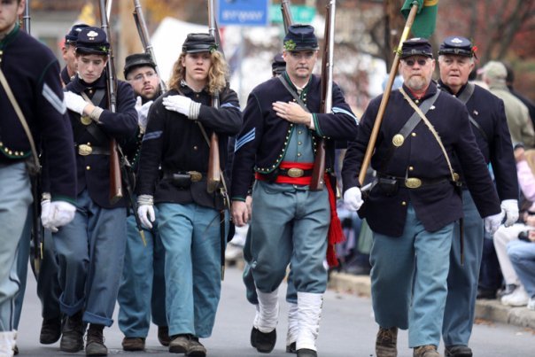 Beautiful weather was ours for the parade